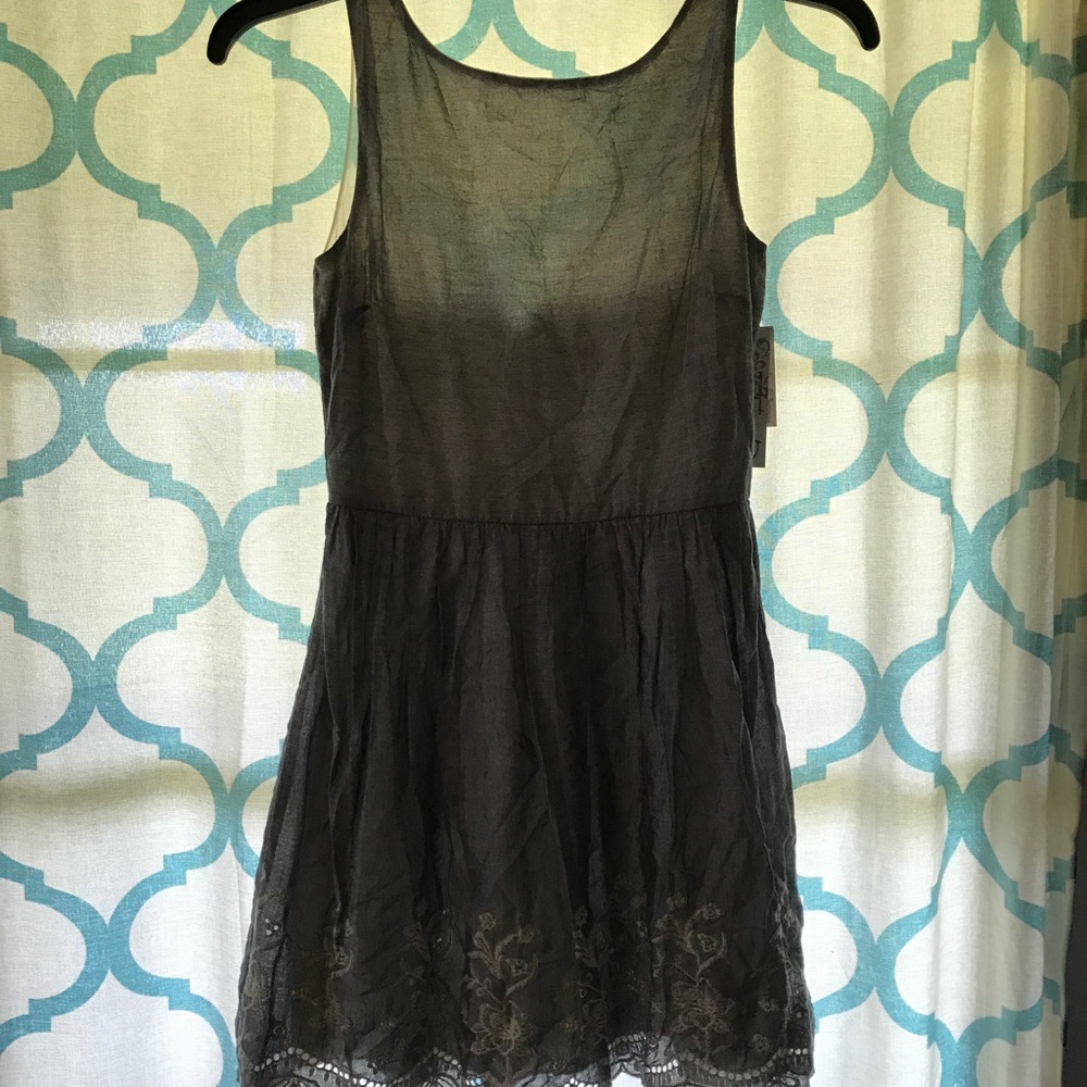 Light blue jean colored summer dress.